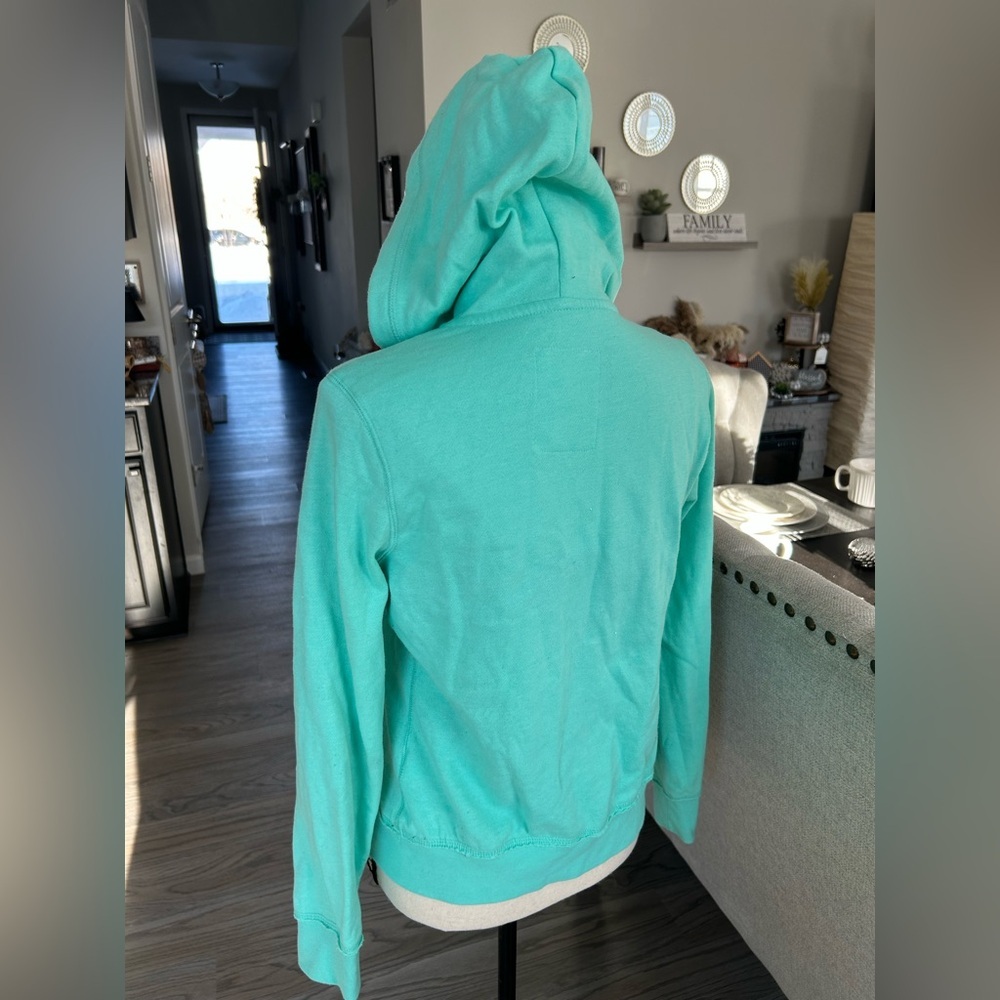 ✨Aeropostale Aqua Sweatshirt zipper hoodie - Picture 4 of 5